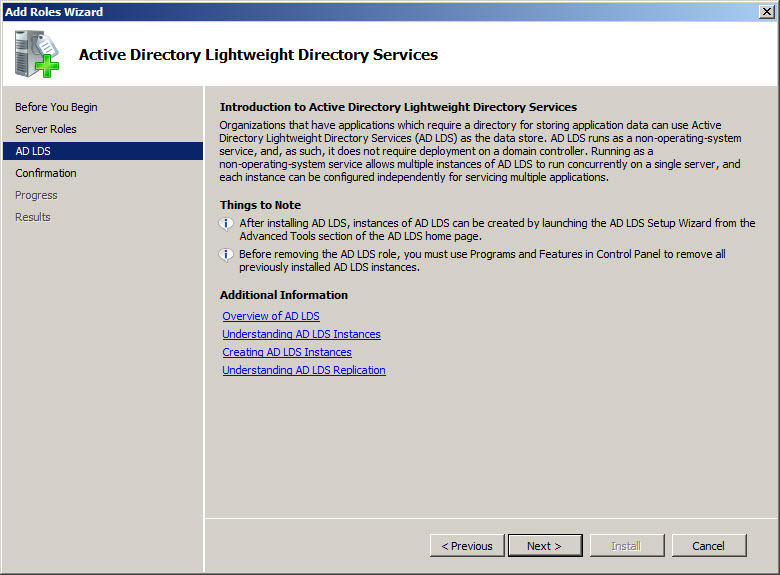 ad lds download windows server 2008 r2