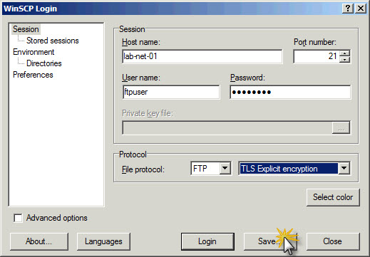 ftp client winscp