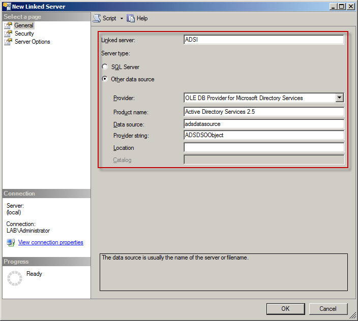 Sql Server How To Query Active Directory Ad Information Using Hot Sex Picture 5772