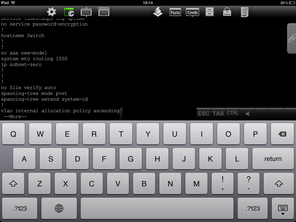 Apps GetConsole When iPad meets Cisco SK Scratchpad